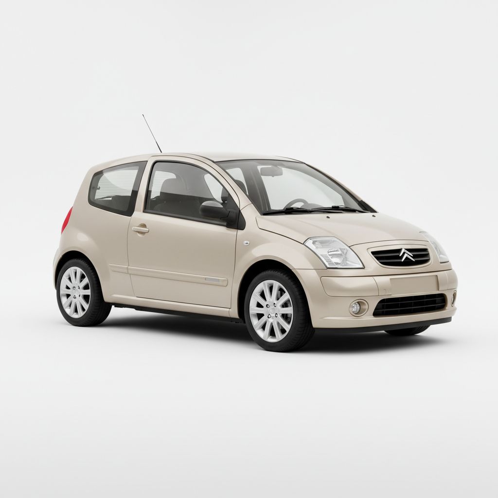 Citroën C2 Mk1 2003 — widok boczny