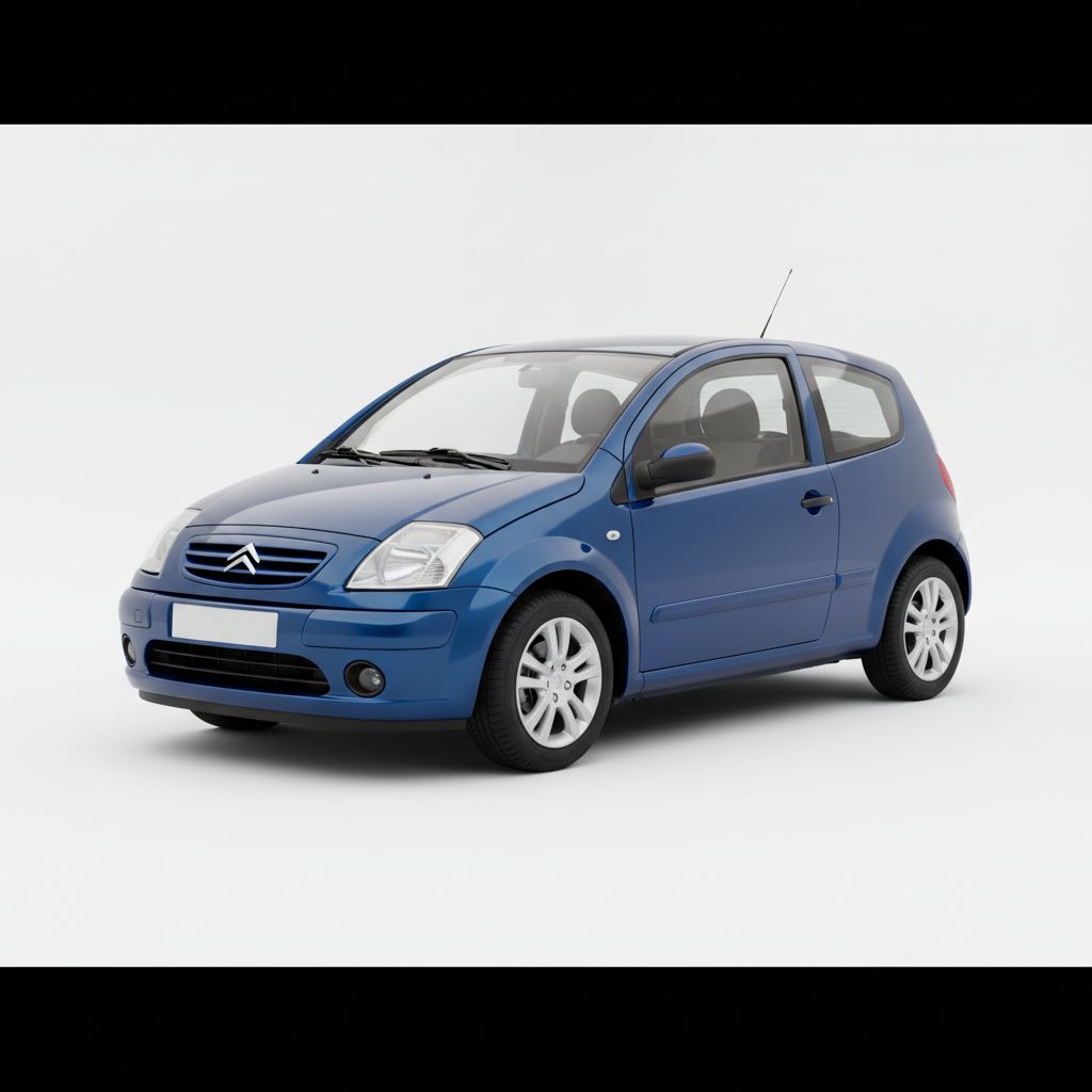 Citroën C2 Mk1 2003 — widok boczny