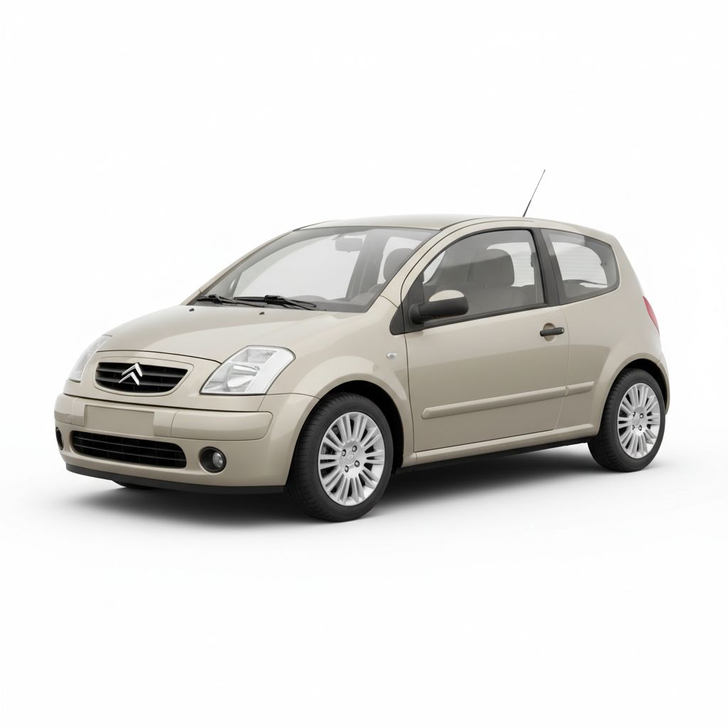 Citroën C2 Mk1 2003 — widok boczny