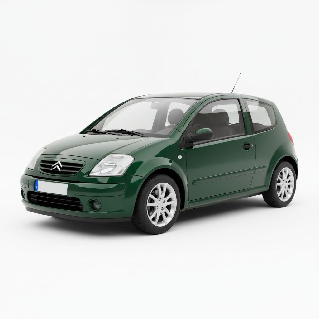 Citroën C2 Mk1 2003 — widok boczny