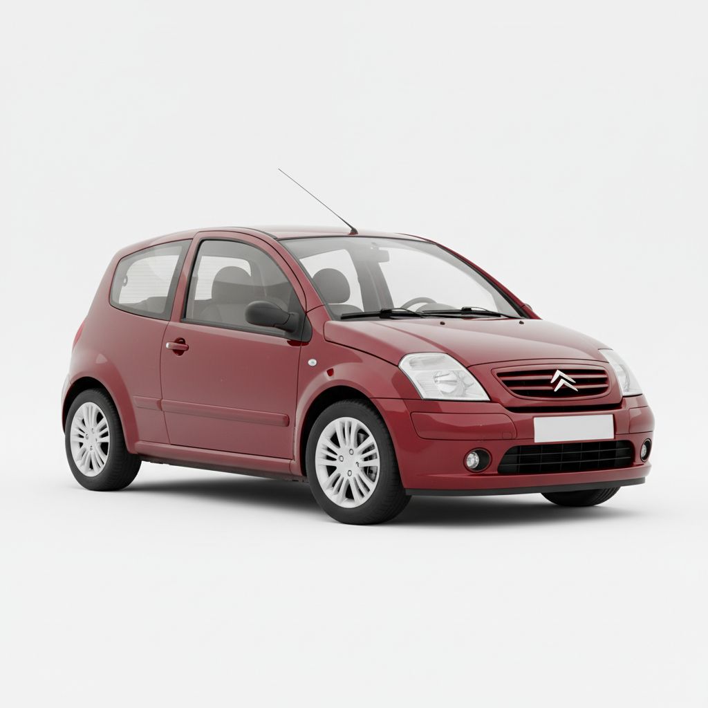 Citroën C2 Mk1 2003 — widok boczny