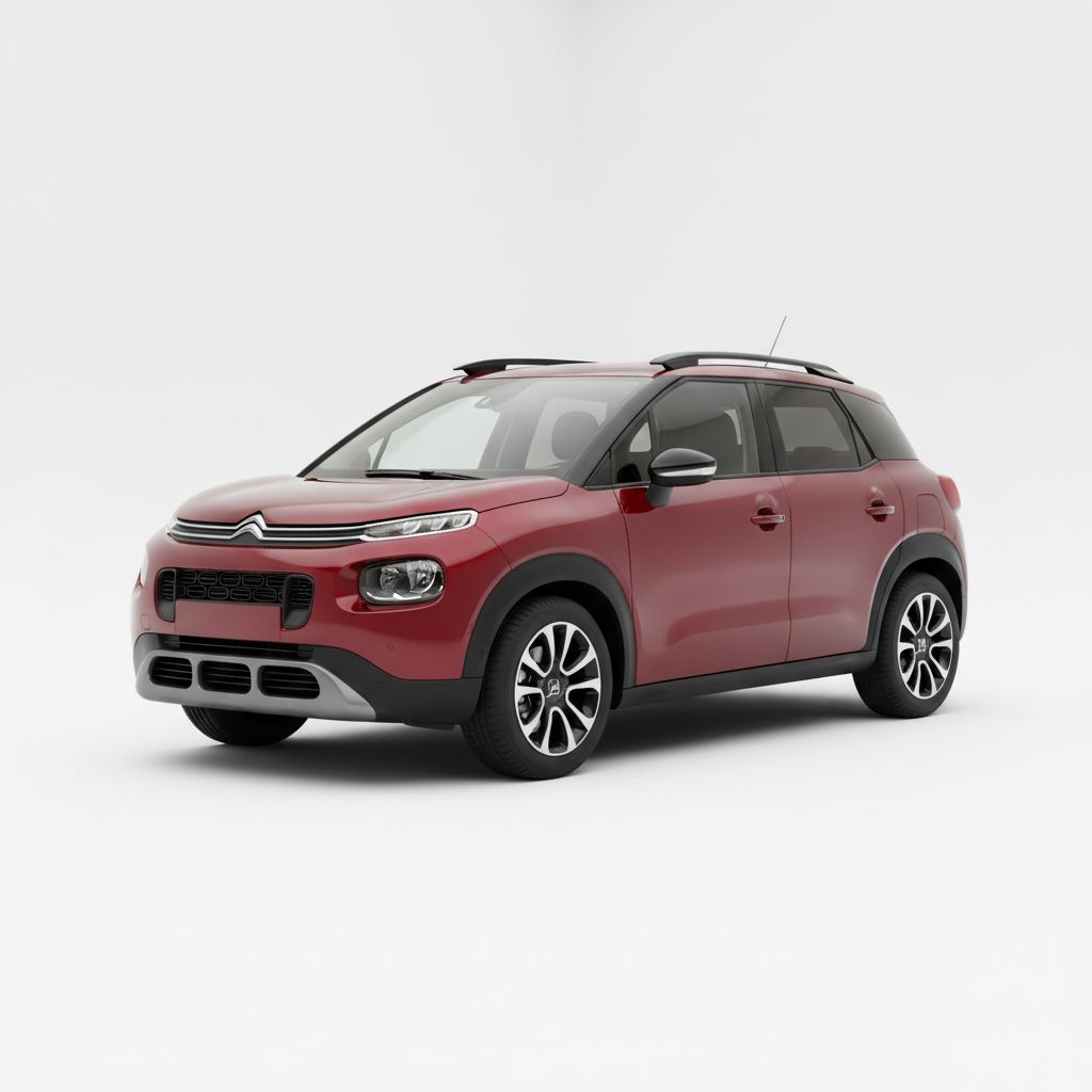 Citroën C3 Aircross Mk1 2017 — widok boczny