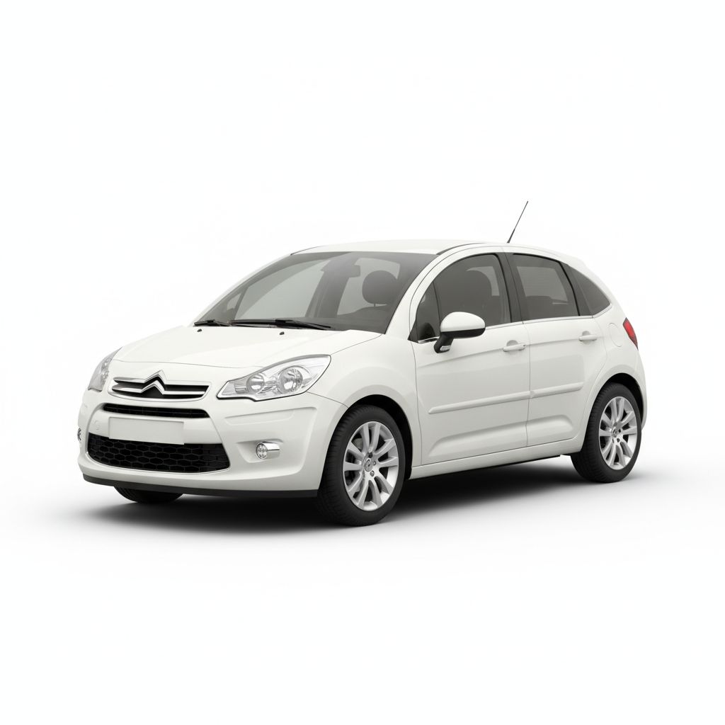 Citroën C3 II Mk2 2009 — widok boczny