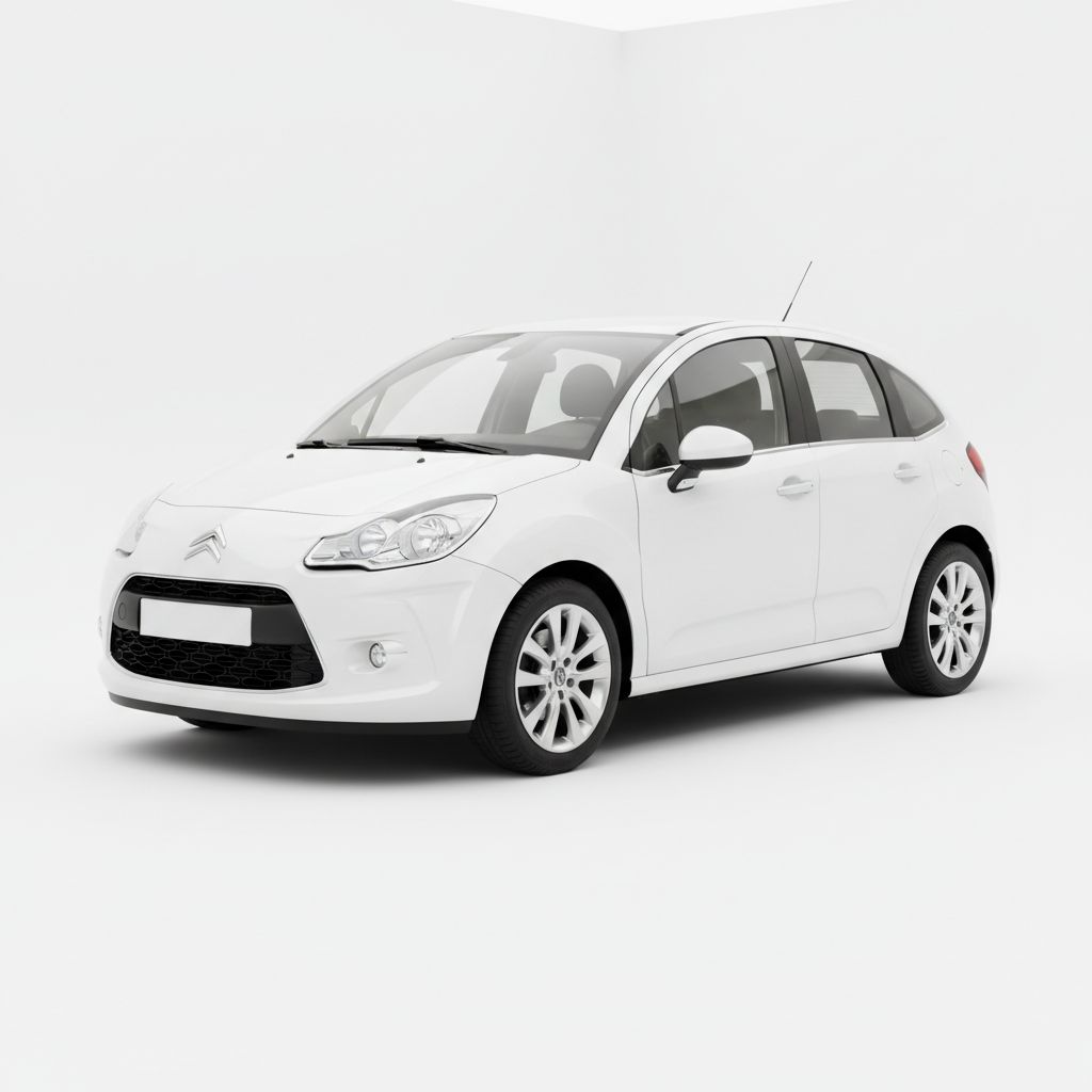 Citroën C3 II Mk2 2009 — widok boczny
