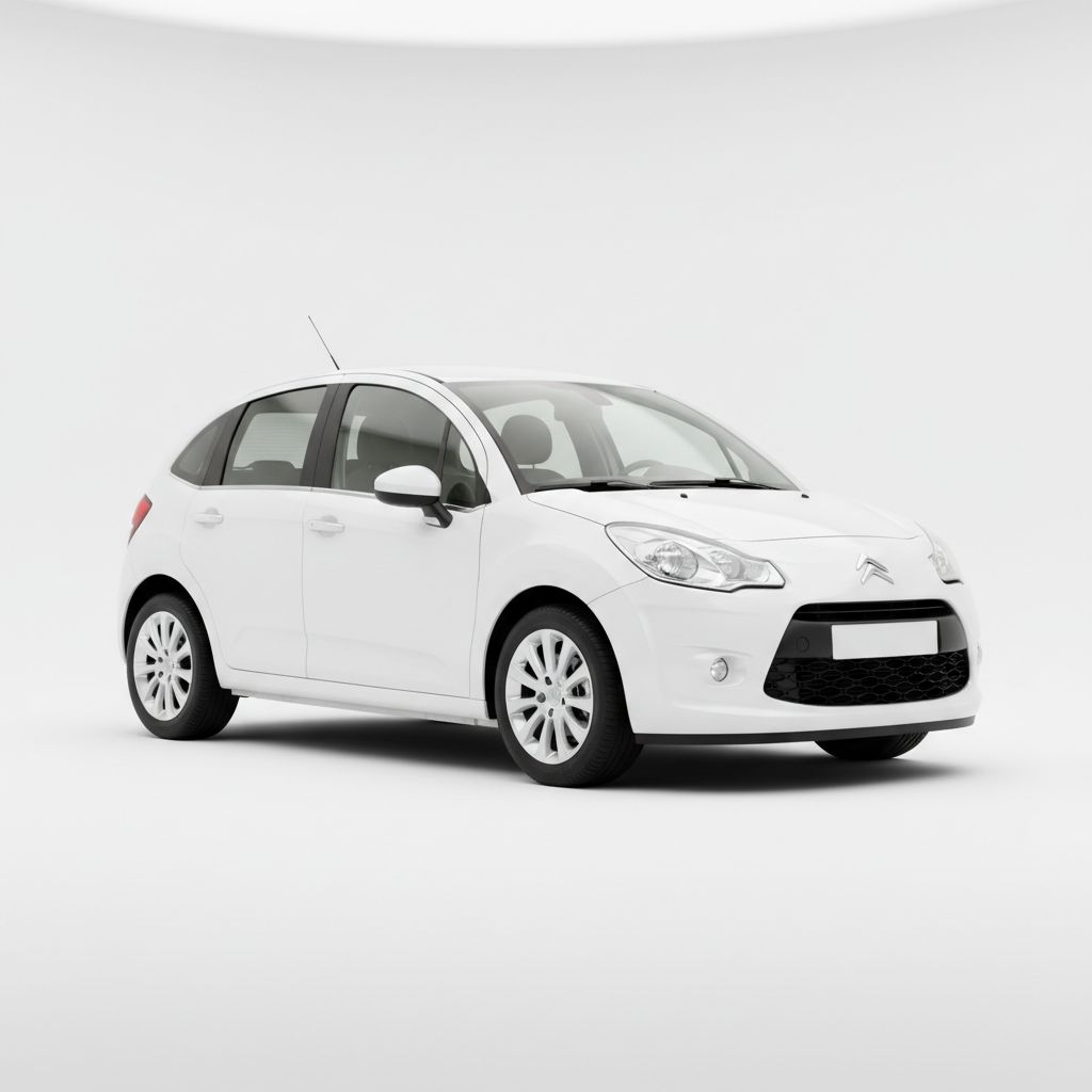 Citroën C3 II Mk2 2009 — widok boczny