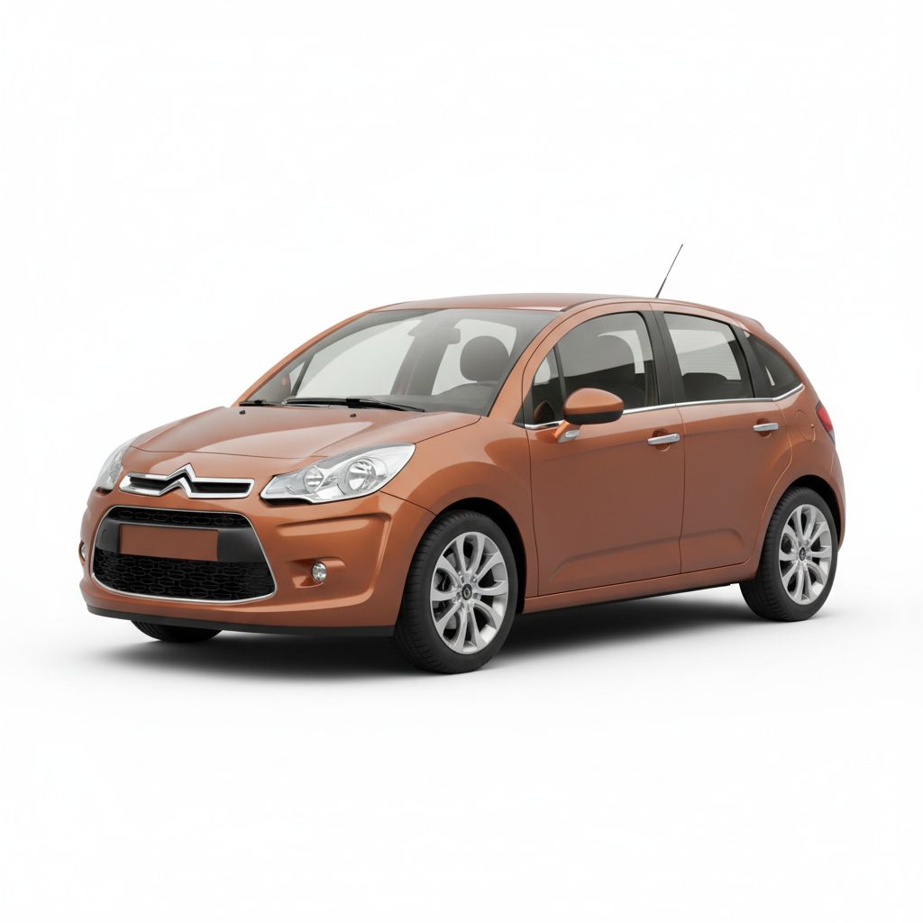 Citroën C3 II Mk2 2009 — widok boczny