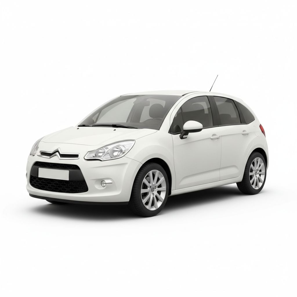 Citroën C3 II Mk2 2009 — widok boczny