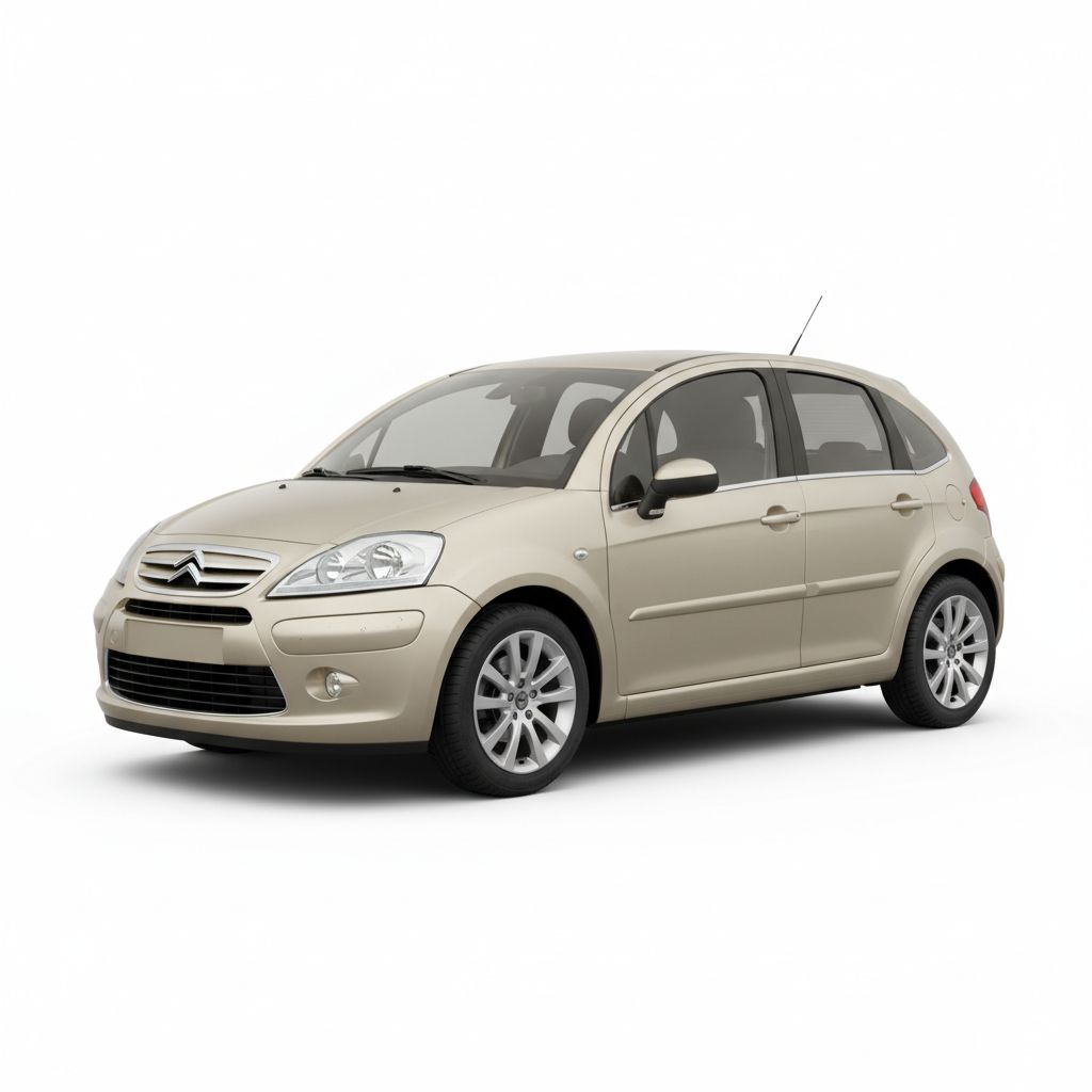 Citroën C3 II Mk2 2009 — widok boczny