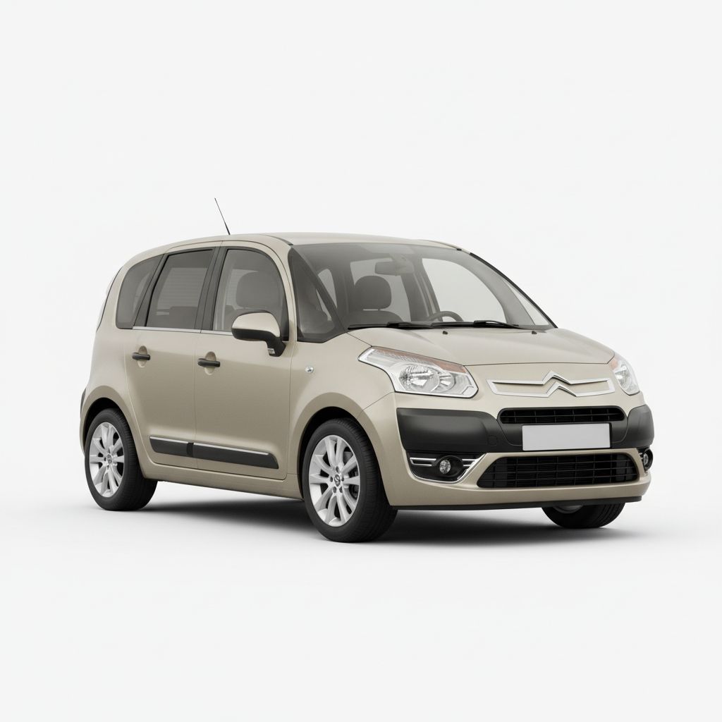 Citroën C3 Picasso Mk1 2014 — widok boczny