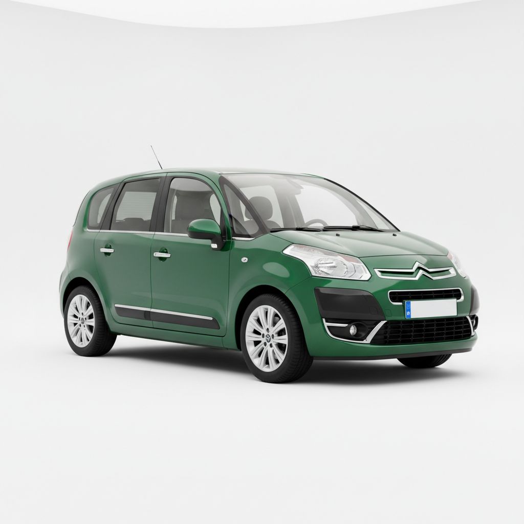 Citroën C3 Picasso Mk1 2009 — widok boczny