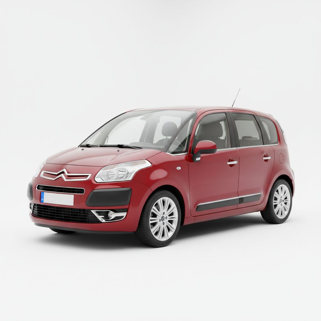 Citroën C3 Picasso Mk1 2009 — widok boczny