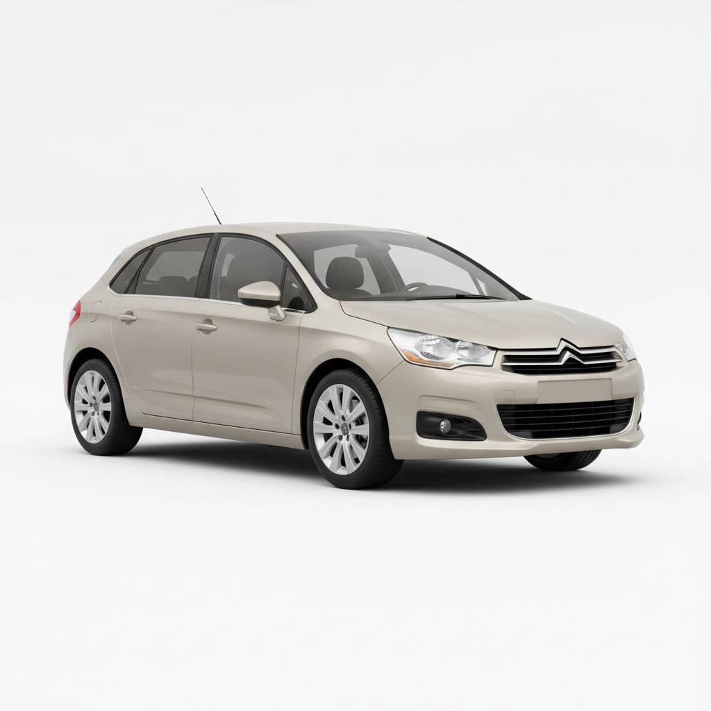 Citroën C4 B7 2010 — widok boczny