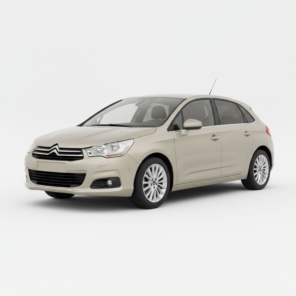 Citroën C4 II 2010 — widok boczny