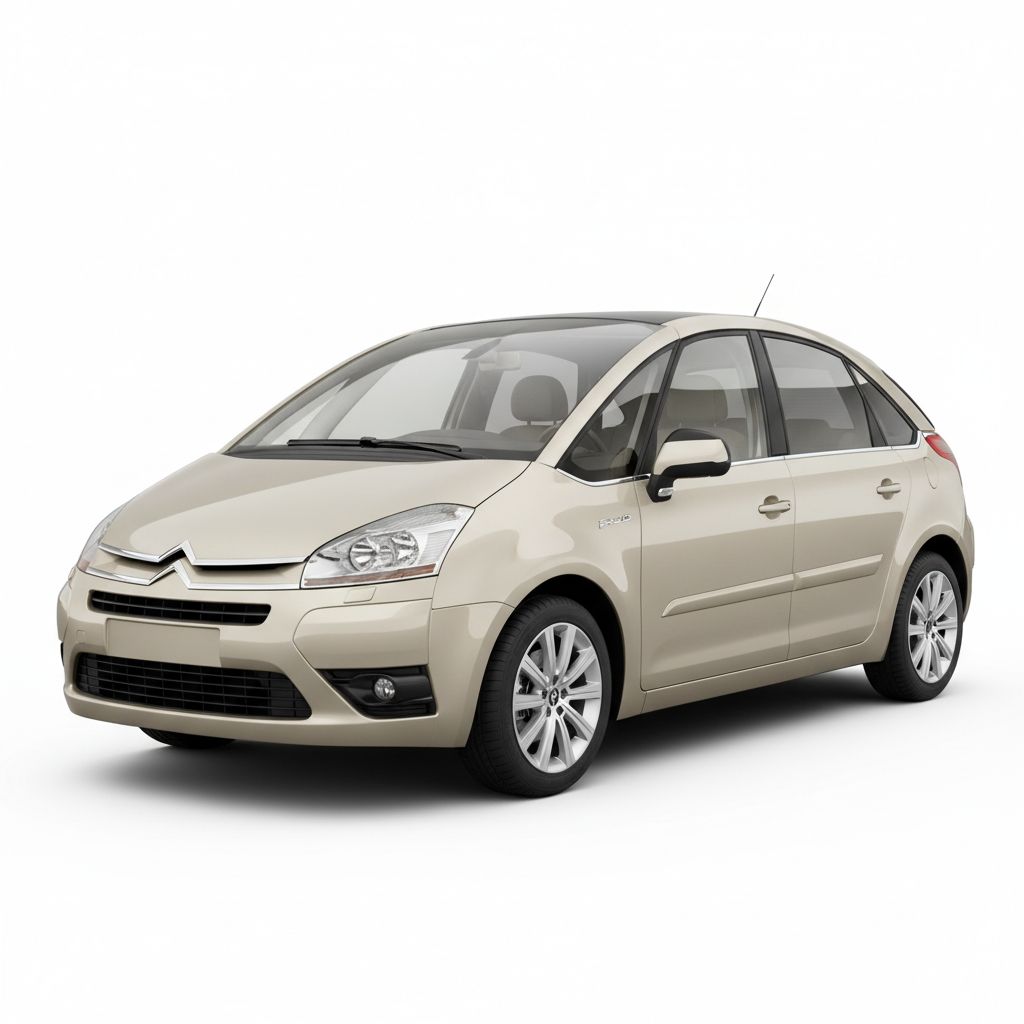 Citroën C4 Picasso I 2006 — widok boczny