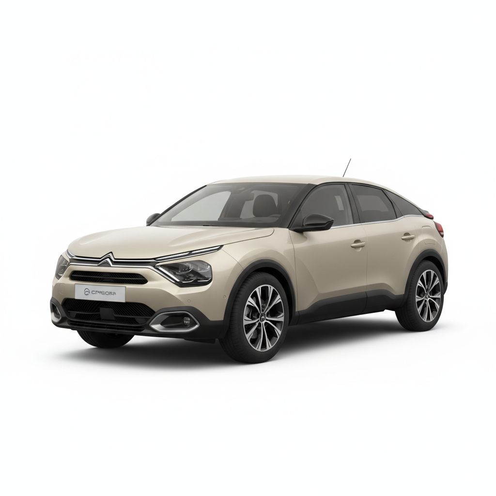 Citroën ë-C4 Mk1 2021 — widok boczny