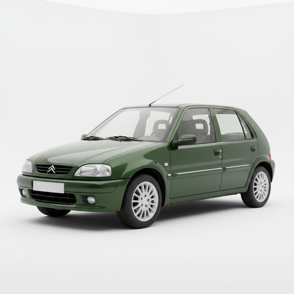 Citroën Saxo I 1996 — widok boczny