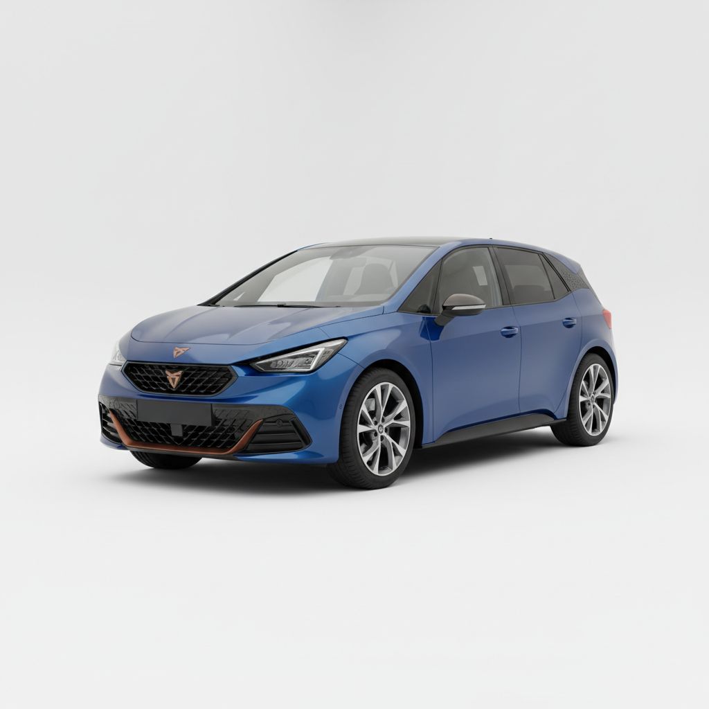 Cupra Born Mk1 2021 — widok boczny