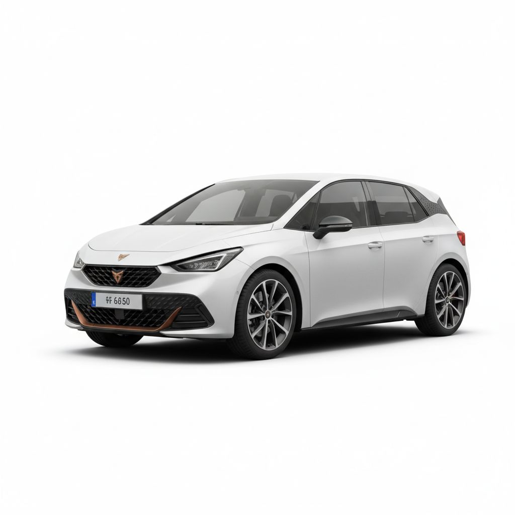 Cupra Born Mk1 2021 — widok boczny