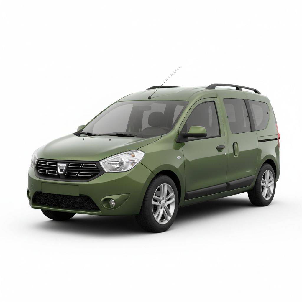 Dacia Dokker Mk1 2012 — widok boczny