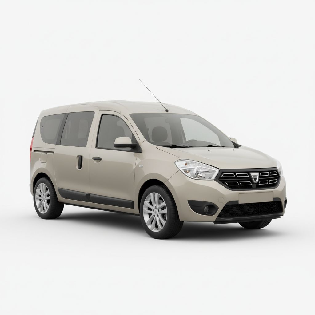 Dacia Dokker Mk1 2012 — widok boczny