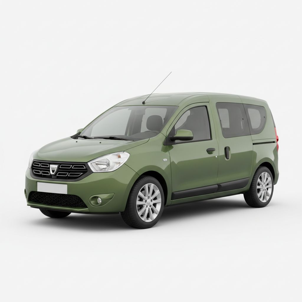 Dacia Dokker Mk1 2012 — widok boczny