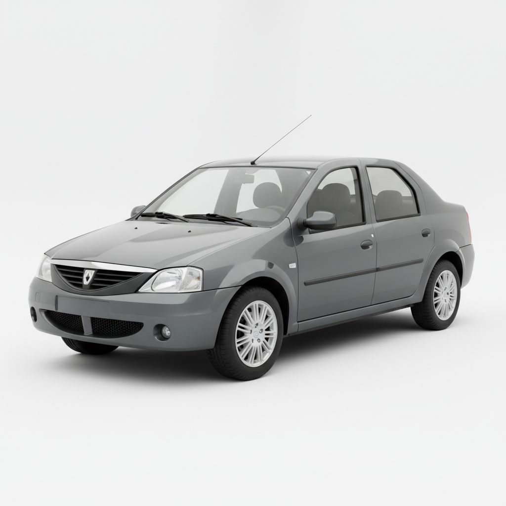 Dacia Logan I 2004 — widok boczny