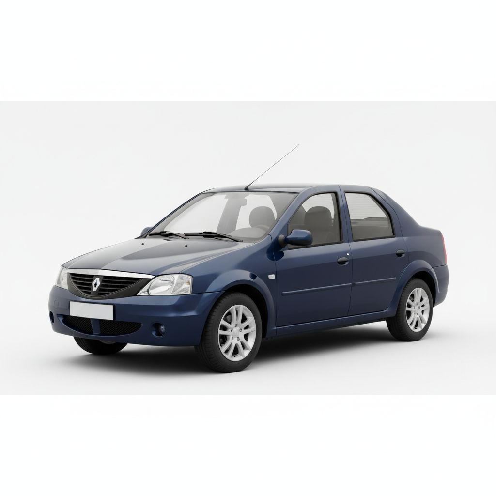 Dacia Logan I 2008 — widok boczny