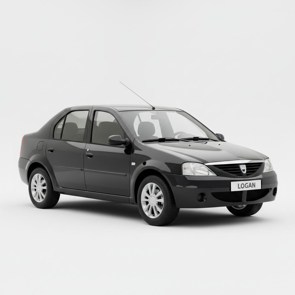 Dacia Logan I 2008 — widok boczny