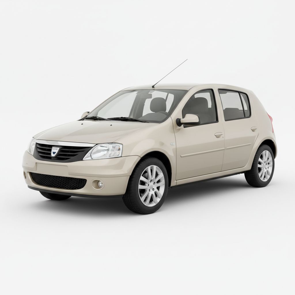 Dacia Sandero I 2008 — widok boczny