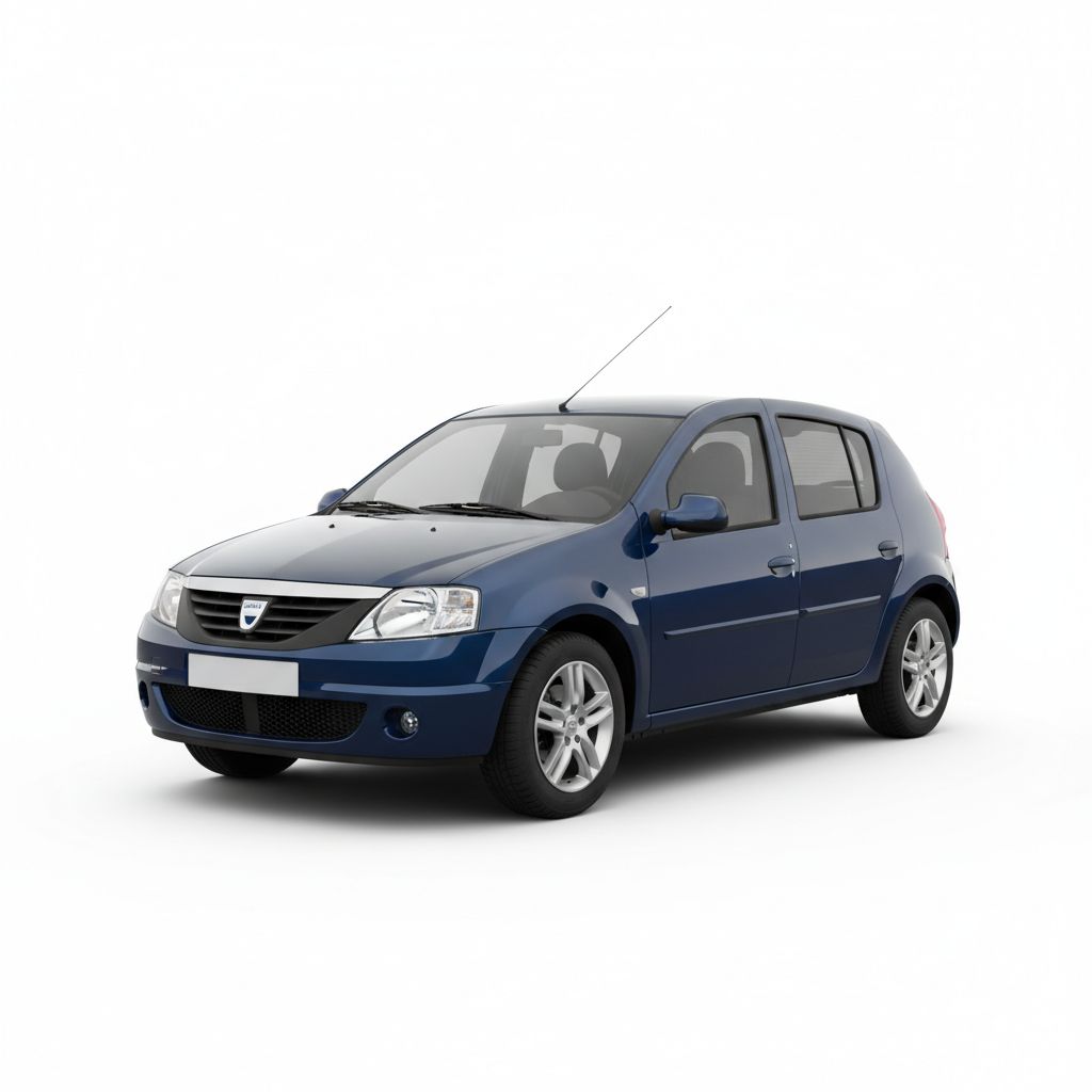Dacia Sandero I 2008 — widok boczny