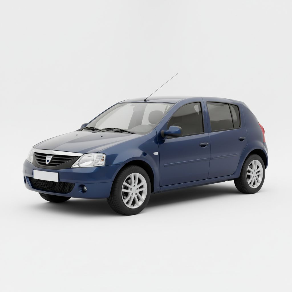 Dacia Sandero I 2008 — widok boczny