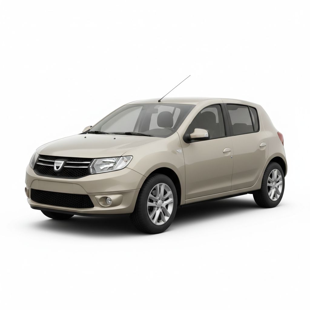 Dacia Sandero II 2016 — widok boczny