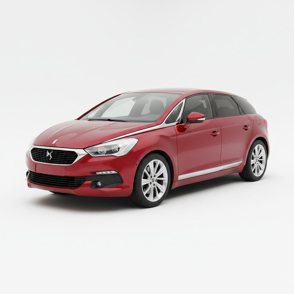 DS DS5 Mk1 2014 — widok boczny