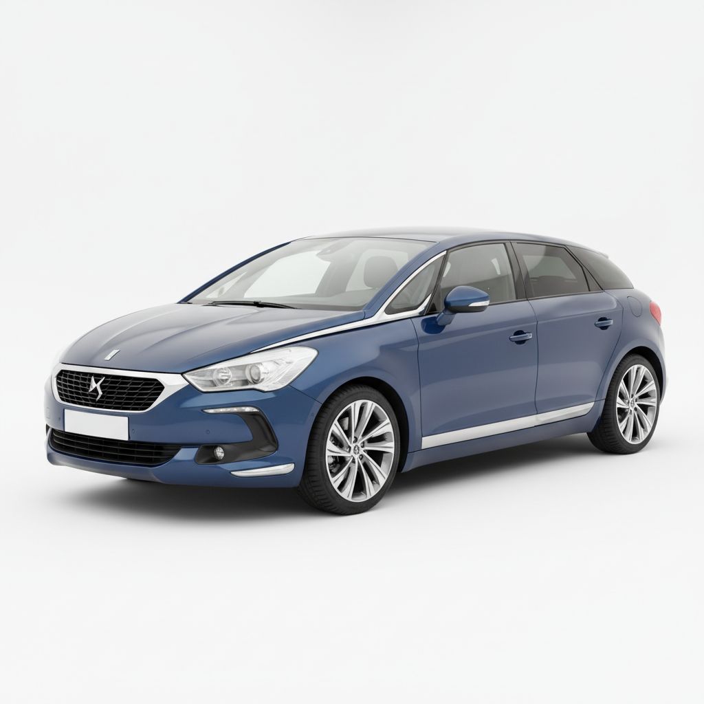 DS DS5 Mk1 2011 — widok boczny