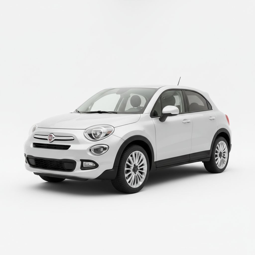Fiat 500X Mk1 2014 — widok boczny