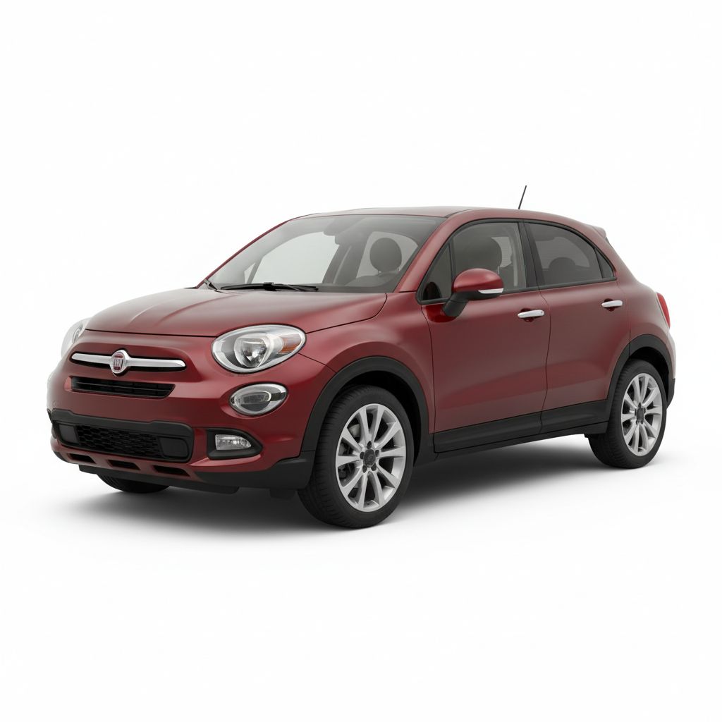 Fiat 500X Mk1 2014 — widok boczny