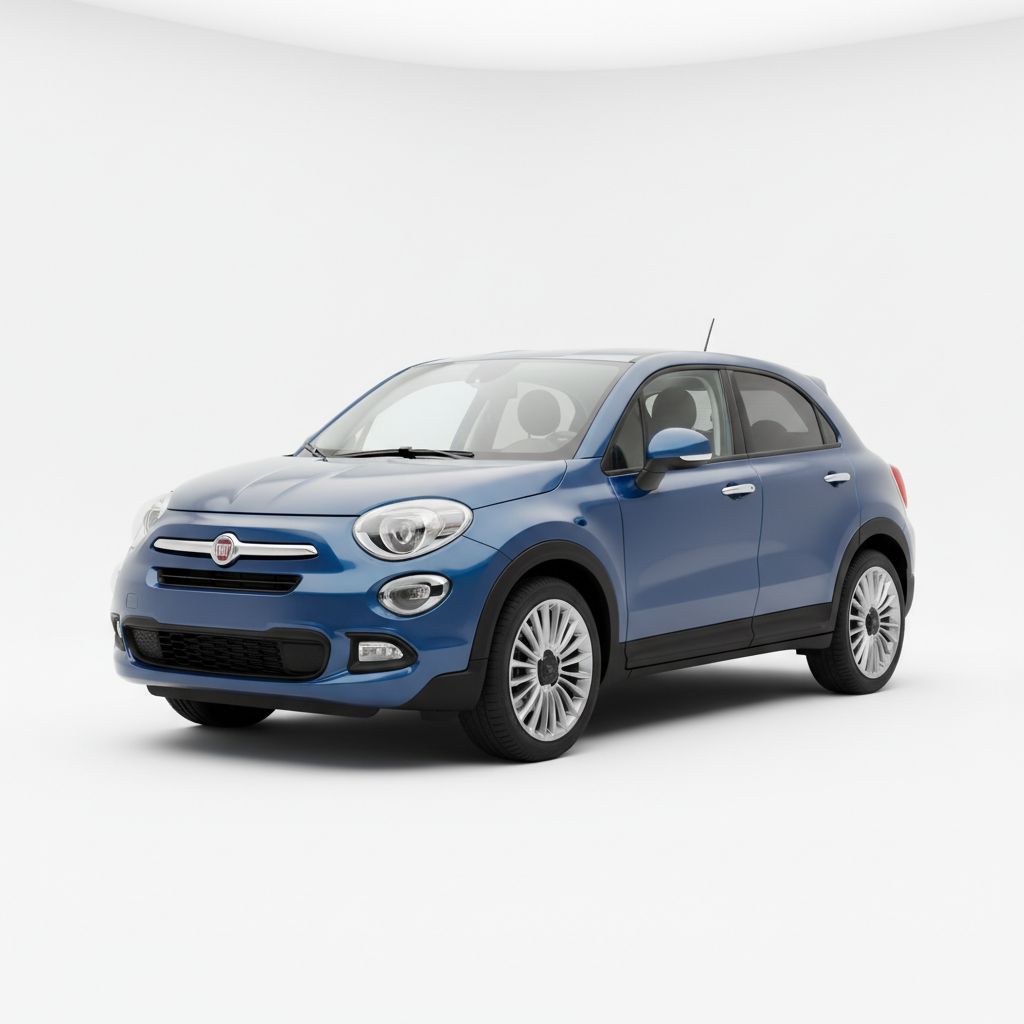 Fiat 500X Mk1 2014 — widok boczny