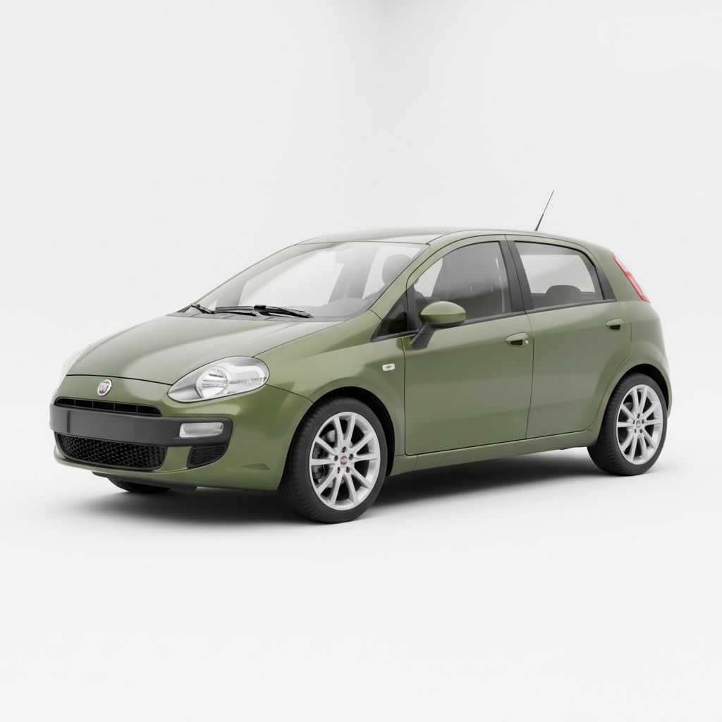 Fiat Punto 199 2012 — widok boczny