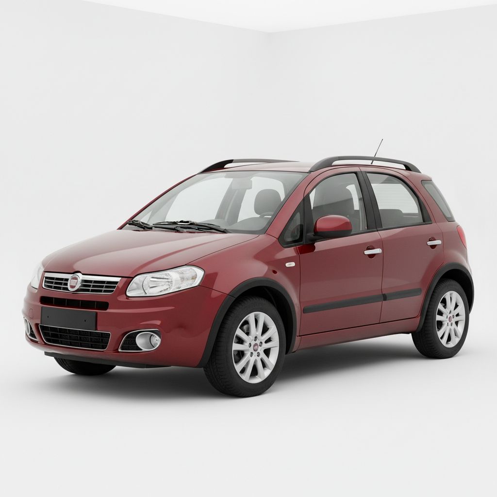 Fiat Sedici I 2006 — widok boczny