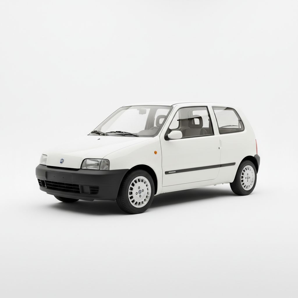 Fiat Seicento I 2004 — widok boczny