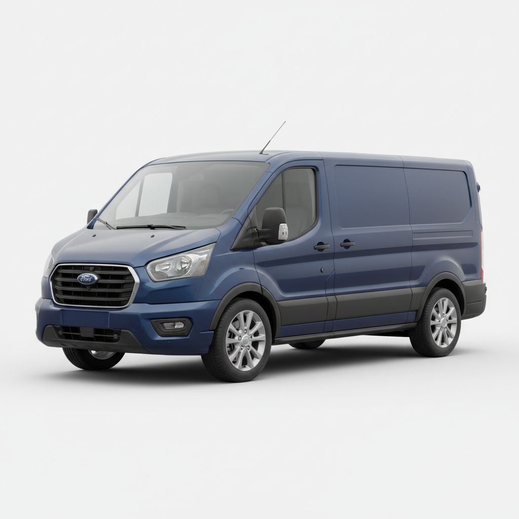 Ford E-Transit Mk1 2022 — widok boczny