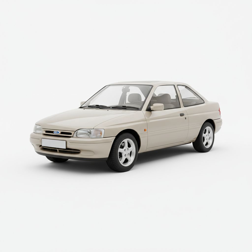 Ford Escort Mk6 1998 — widok boczny