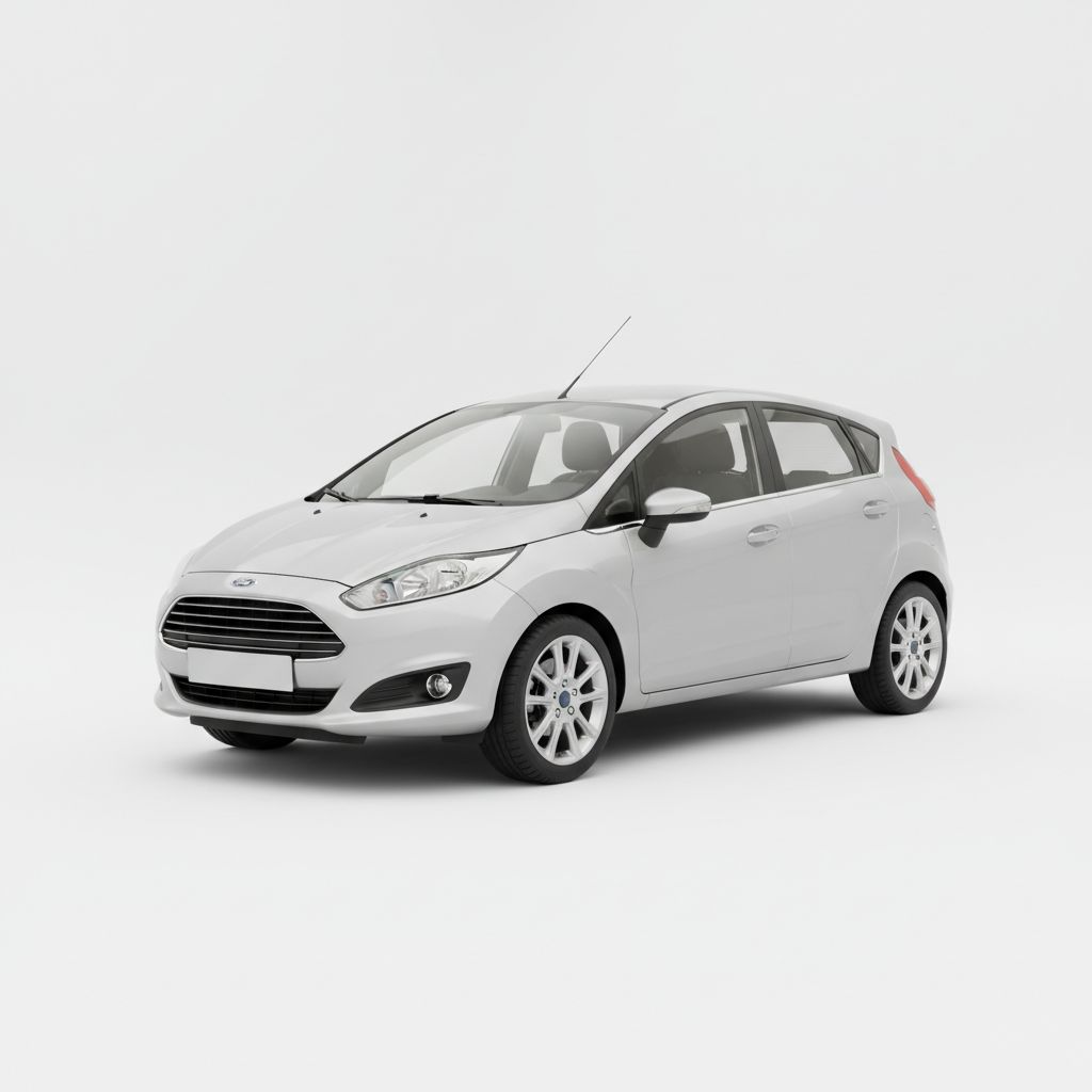 Ford Fiesta Mk7 2008 — widok boczny