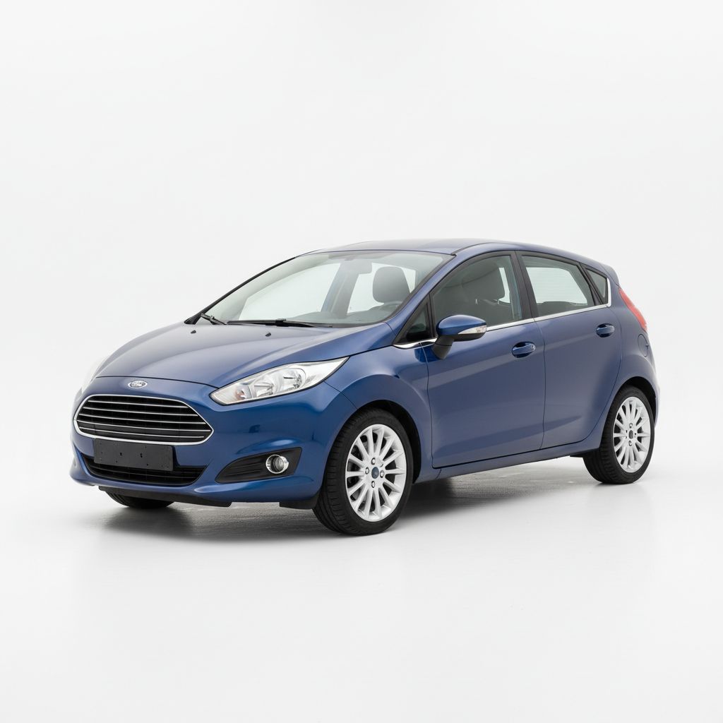 Ford Fiesta Mk7 2008 — widok boczny