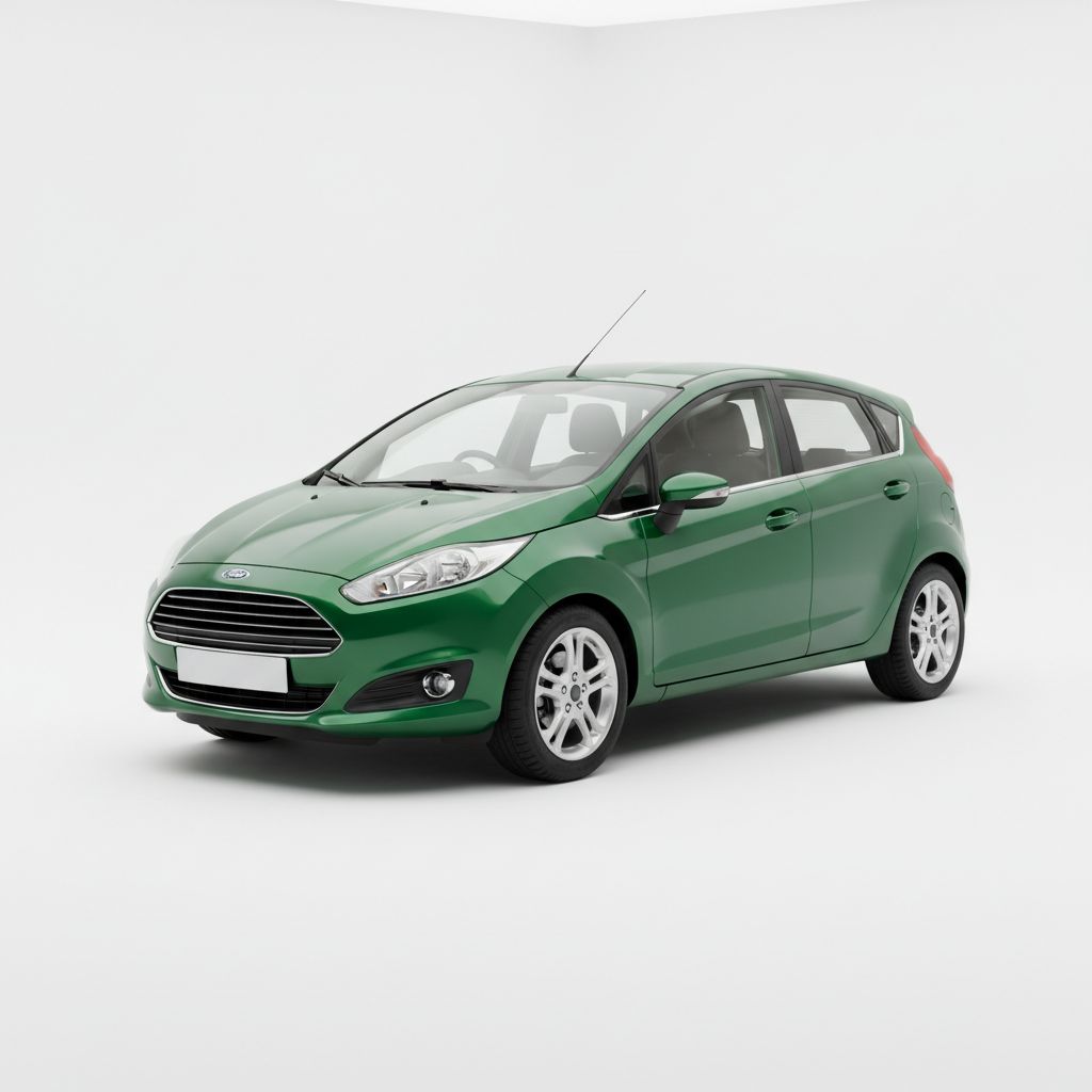 Ford Fiesta Mk7 2008 — widok boczny