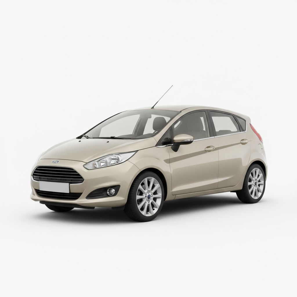 Ford Fiesta Mk7 2008 — widok boczny