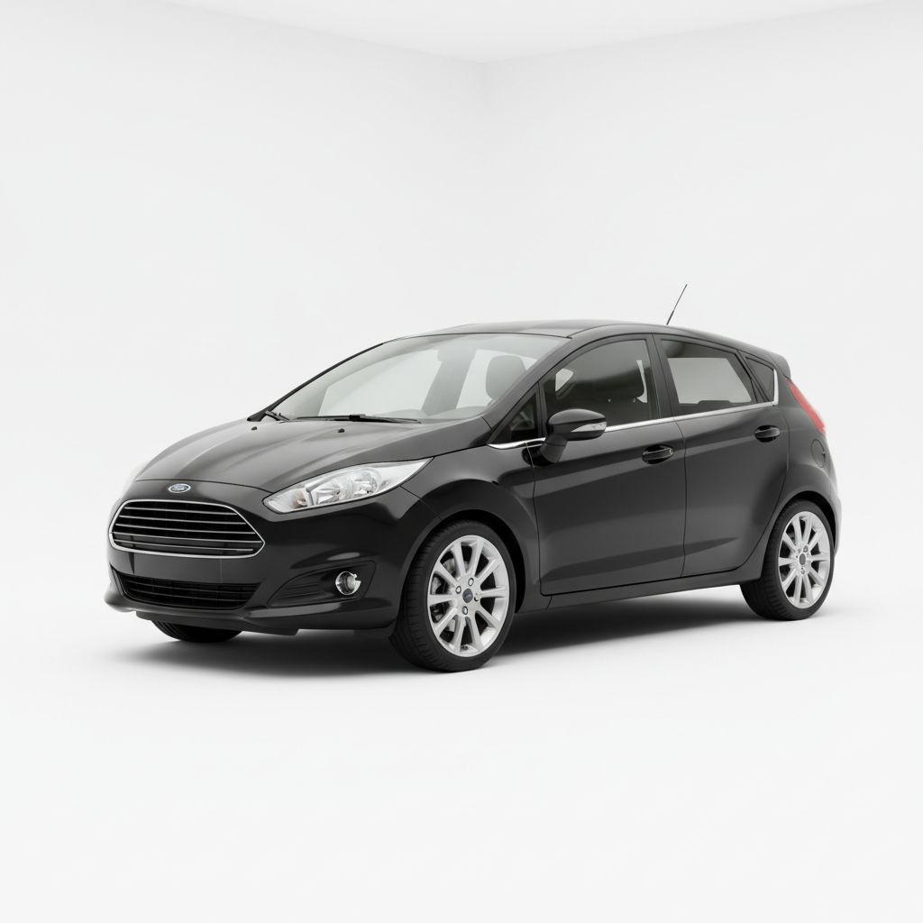 Ford Fiesta Mk7 2008 — widok boczny