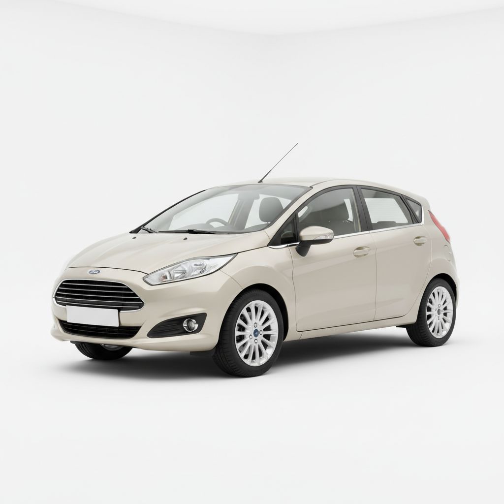 Ford Fiesta Mk7 2008 — widok boczny