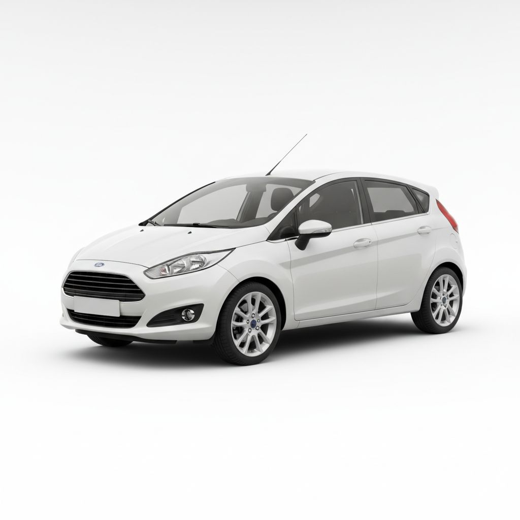 Ford Fiesta Mk7 2008 — widok boczny