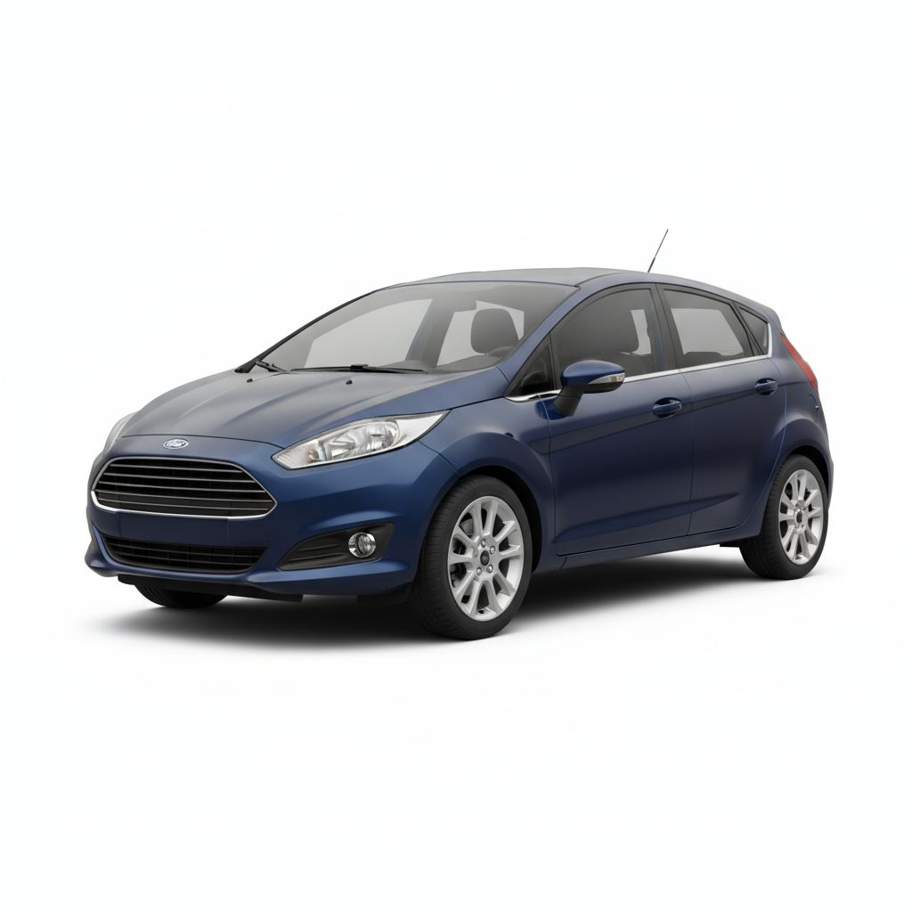 Ford Fiesta Mk7 2008 — widok boczny